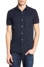Men's French Connection Slim Fit Hybrid Polo Shirt