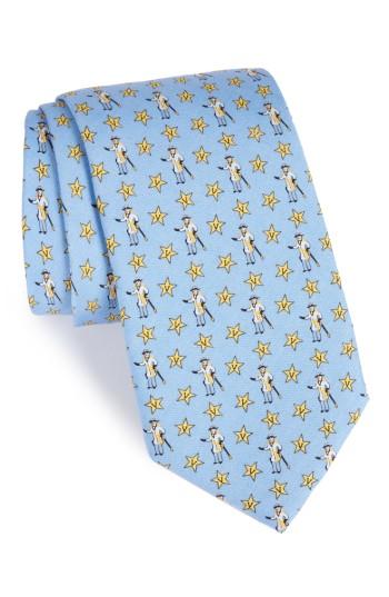 Men's Vineyard Vines Vanderbilt Star-v Silk Tie