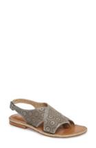 Women's Johnston & Murphy Willow Flat Sandal M - Metallic