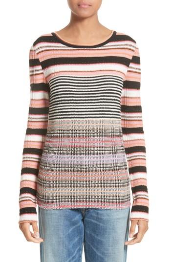 Women's Missoni Wool Blend Sweater Us / 42 It - Pink