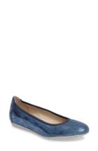 Women's Wolky Tampa Sacchetto Ballet Flat -6.5us / 37eu - Blue