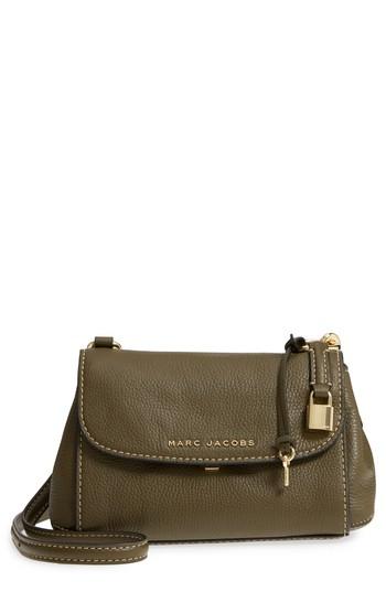 Marc Jacobs Mini The Boho Grind Leather Shoulder Bag - Beige