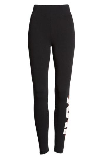 Women's Ivy Park Layer Logo Graphic Leggings, Size - Black