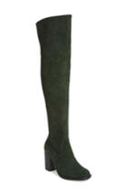 Women's Kelsi Dagger Brooklyn Logan Over The Knee Boot .5 M - Green