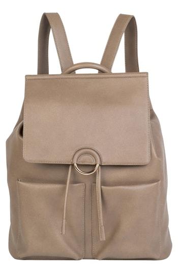 Urban Originals The Thrill Vegan Leather Backpack - Beige