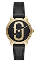 Women's Marc Jacobs Corie Leather Strap Watch, 36mm