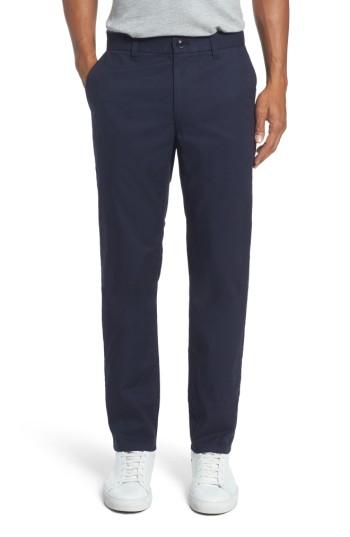 Men's Bonobos Slim Fit Flannel Lined Chinos X 30 - Blue