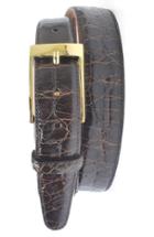 Men's Martin Dingman 'joseph' Genuine American Alligator Leather Belt - Walnut