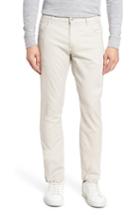 Men's Brax Chuck Flat Front Stretch Cotton Pants X 32 - Beige