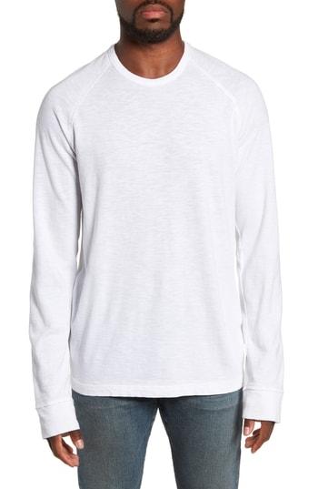 Men's Mills Supply Humboldt Slub Jersey Long Sleeve T-shirt - White