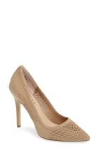 Women's Charles By Charles David Pacey Knit Pump .5 M - Beige
