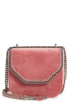 Stella Mccartney Mini Falabella Box Velvet Shoulder Bag -