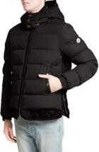 Men's Moncler Hooded Down Jacket - Black