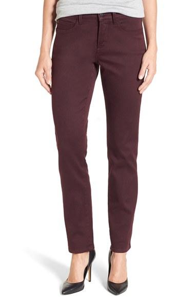 Women's Nydj 'sheri' Stretch Twill Slim Leg Pants