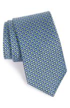 Men's John W. Nordstrom Geometric Silk Tie, Size - Green