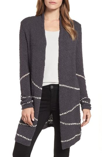 Women's Nic+zoe Perk Up Open Front Cardigan - Grey