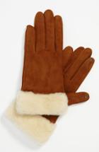 Women's Ugg Australia 'kotah Shorty' Tech Gloves - Brown