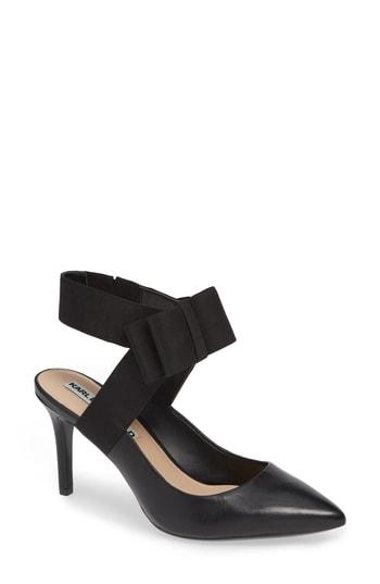 Women's Karl Lagerfeld Robin Pump .5 M - Black