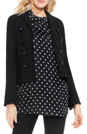 Women's Vince Camuto Military Jacket - Black