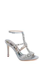 Women's Badgley Mischka Hughes Crystal Embellished Sandal M - Blue