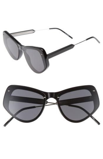 Women's Spitfire Ultra 2 62mm Mirrored Sunglasses - Black/ Black