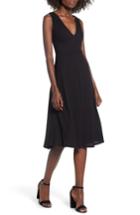 Women's Socialite Rib Knit Midi Dress - Black