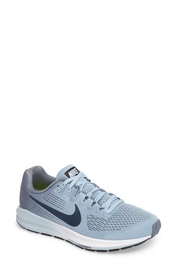 Women's Nike Air Zoom Structure 21 Running Shoe .5 M - Blue