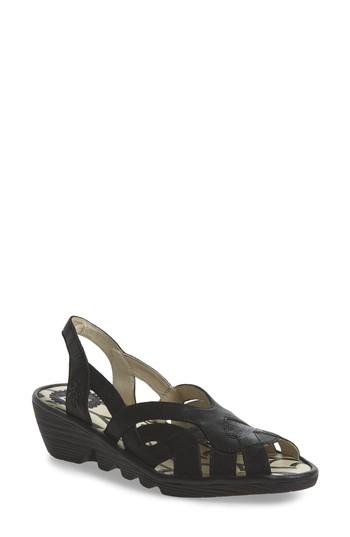 Women's Fly London Pima Sandal .5-6us / 36eu - Black