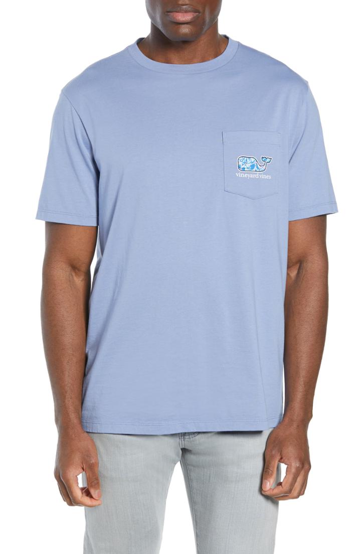 Men's Vineyard Vines Tropical Turtles Knockout T-shirt - Blue