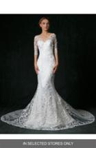 Women's Sareh Nouri Vienna Trumpet Gown, Size In Store Only - Ivory