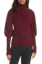 Women's Milly Bishop Sleeve Cashmere Sweater