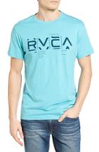 Men's Rvca Dials Graphic T-shirt, Size - Blue