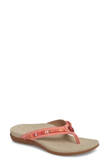 Women's Aetrex Hazel Water Friendly Flip Flop Eu - Orange