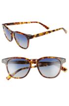 Women's Diff Harley 51mm Polarized Sunglasses - Amber Tortoise/ Blue Gradient