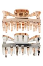 L. Erickson Set Of 2 Retro Metal Jaw Clips