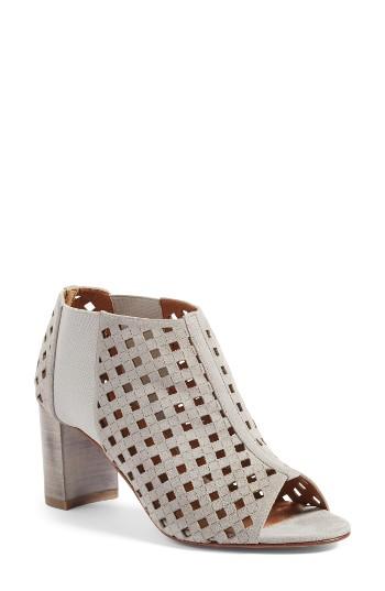 Women's Aquatalia Shari Weatherproof Perforated Bootie M - Ivory