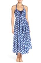 Women's Tory Burch Tie Dye Cover-up Dress - Blue/green