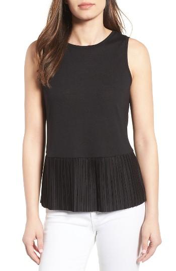 Women's Halogen Pleat Peplum Tank