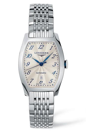 Women's Longines Evidenza Automatic Bracelet Watch, 26mm X 30.6mm