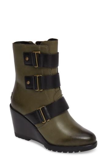 Women's Sorel After Hours Waterproof Bootie .5 M - Green