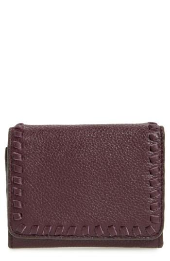 Women's Rebecca Minkoff Mini Vanity Leather Wallet - Red