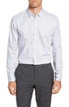 Men's Ted Baker London Aspara Modern Fit Geometric Dress Shirt - White