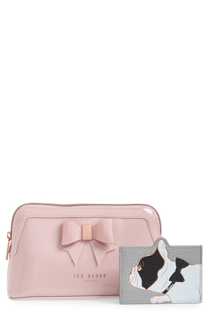 Ted Baker London Celest Cosmetics Case & Cardholder Set