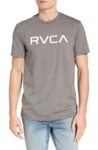 Men's Rvca Big Rvca Graphic T-shirt, Size - Grey