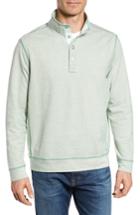 Men's Tommy Bahama Ocean Mist Quarter-snap Pullover - Green