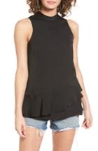 Women's Devlin Brandi Asymmetrical Tank - Black