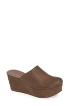 Women's Chocolat Blu Wylie Wedge Mule M - Brown