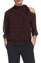Women's Whistles Lip Cold Shoulder Tie Top Us / 4 Uk - Black