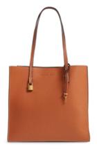 Marc Jacobs The Grind East/west Leather Shopper - Brown