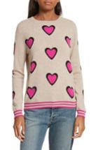 Women's Chinti & Parker Heart Burst Cashmere Sweater - Beige